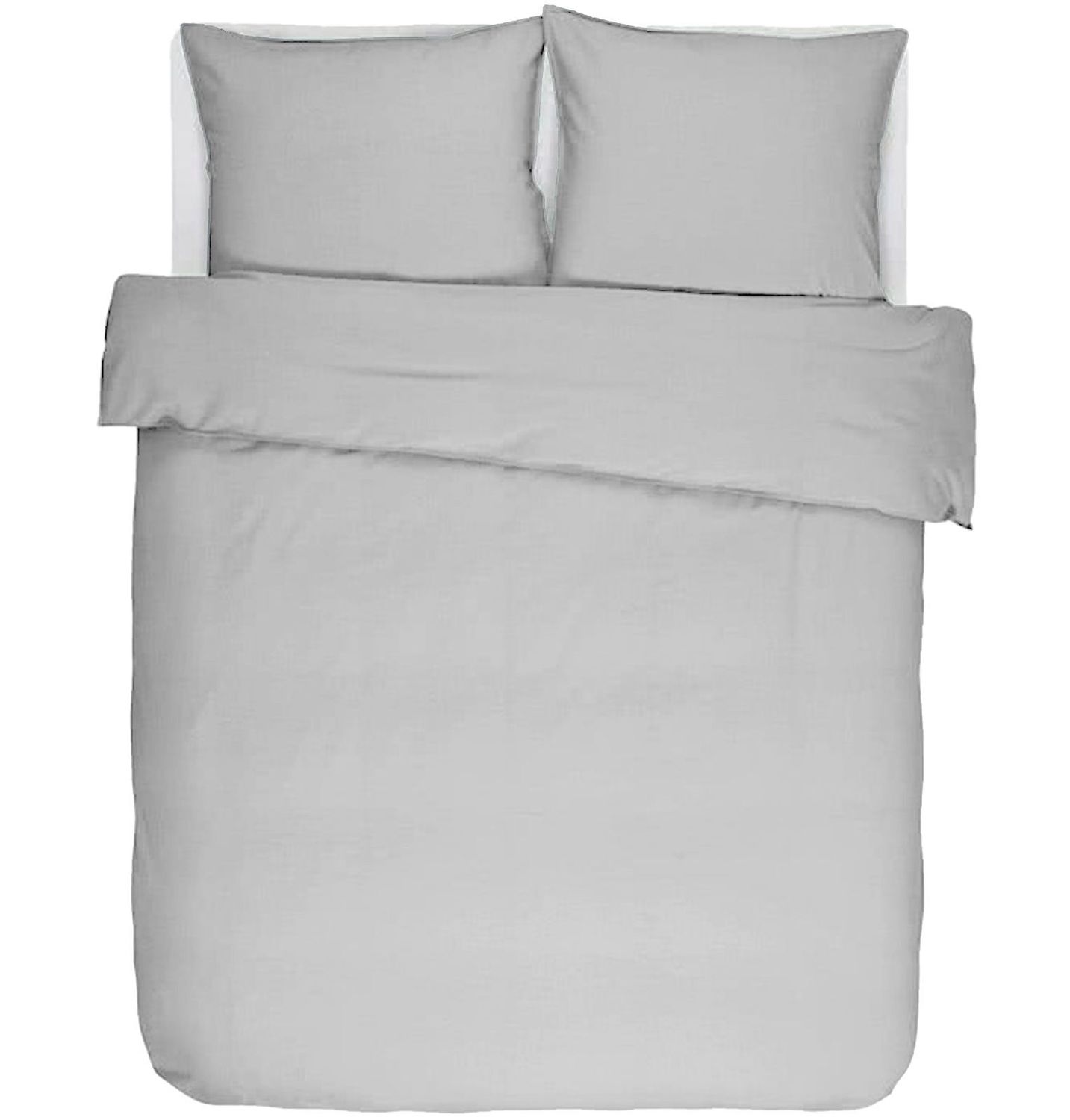 Copripiumino con Federe 240 x 220 cm Grigio Chiaro - Tirolix