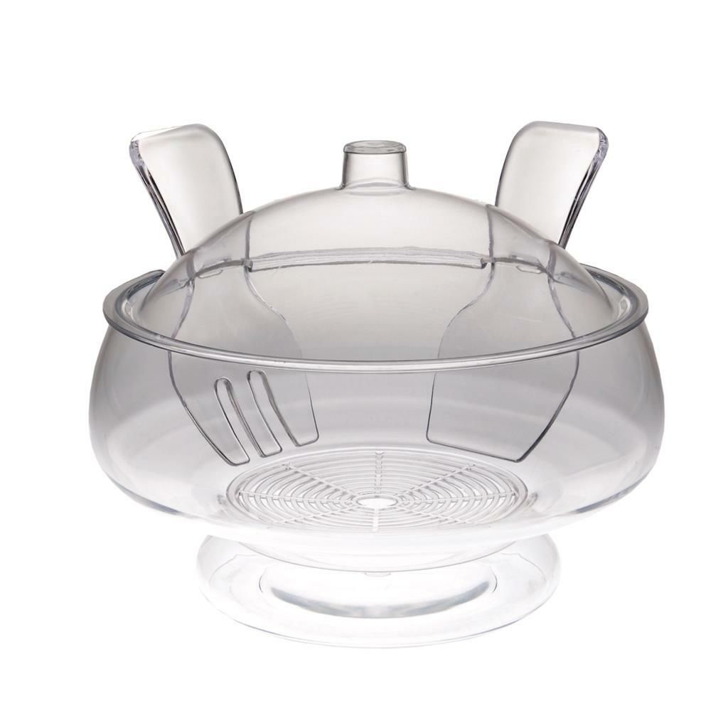 Coppa Con Coperchio e Posate 27 cm Show - Tirolix