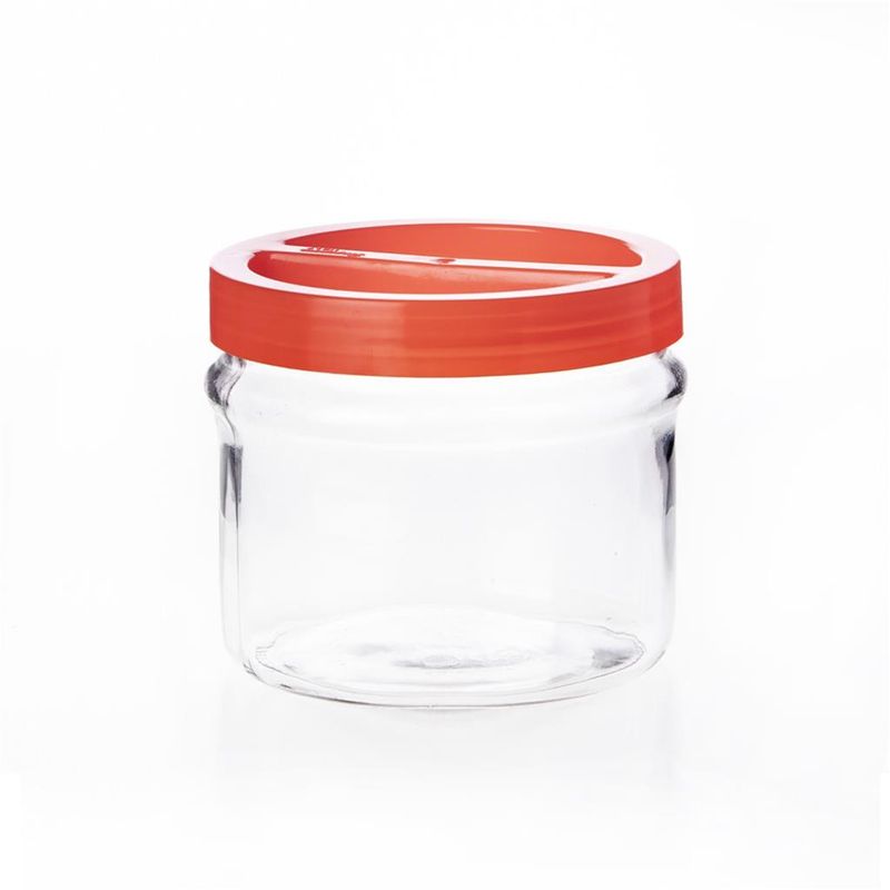 Contenitore con Tappo a Vite 2,5 kg Rosso Ortes - Borgonovo