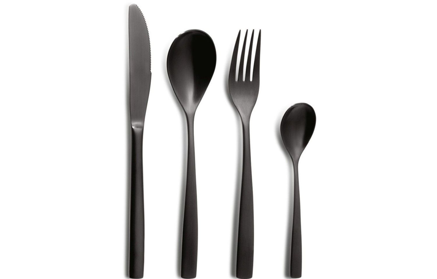 Comas - Set 24 posate Barcelona Negro