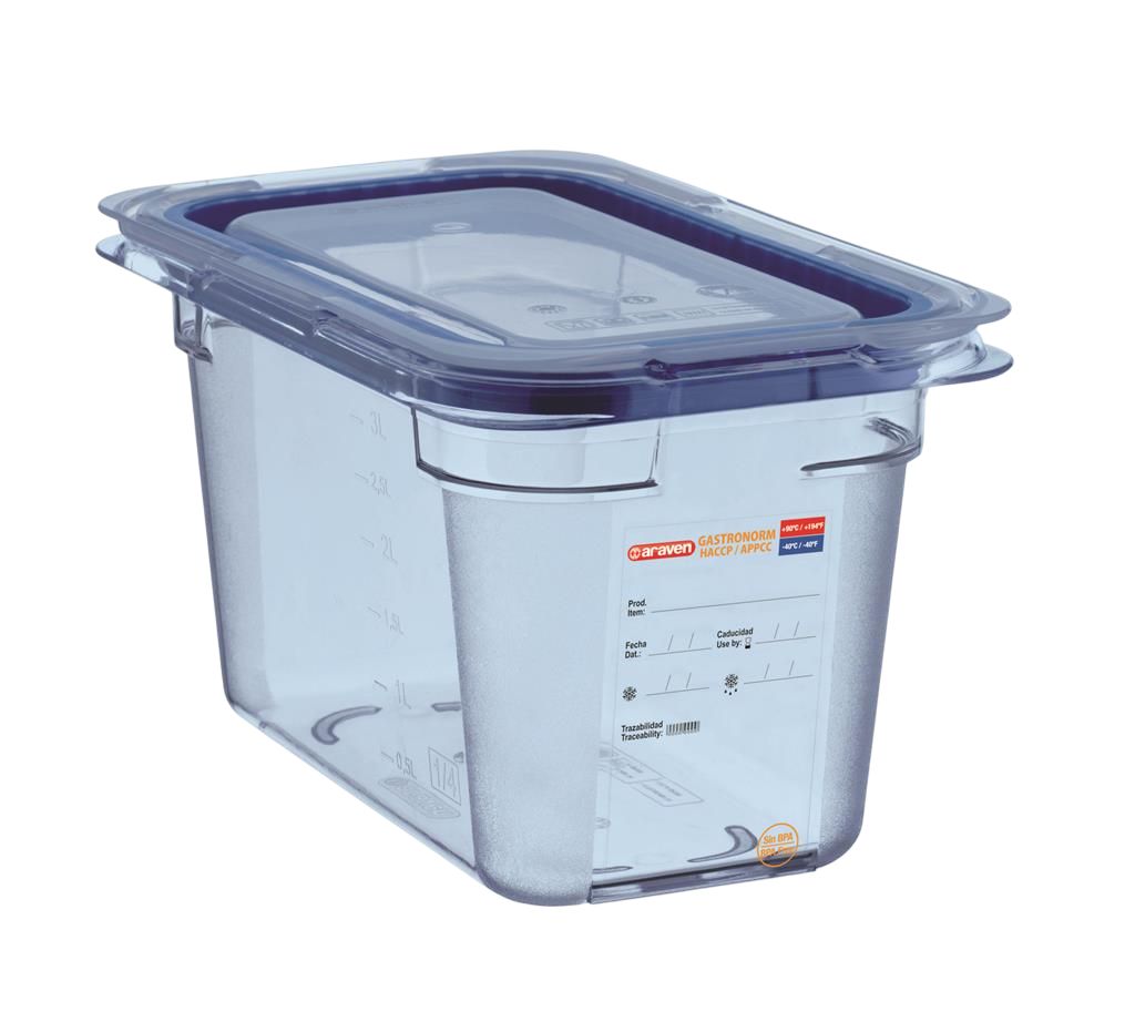 Contenitore Con Coperchio 1/4 2,2 lt - Araven