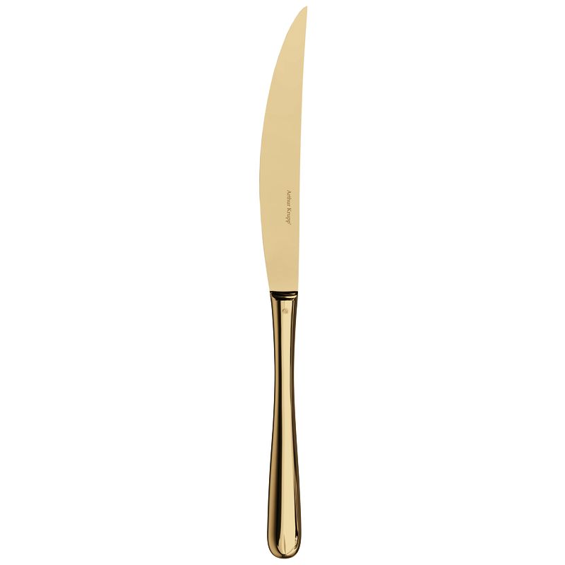 Coltello bistecca 23,5 cm Idea PVD Gold - Arthur Krupp