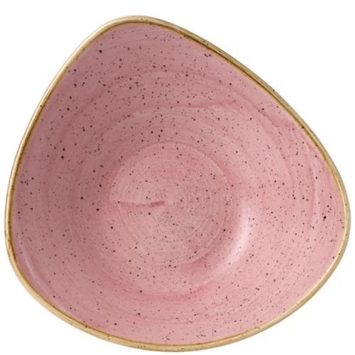 Ciotola Triangolare 23,5 Cm Stonecast Petal Pink - Churchill