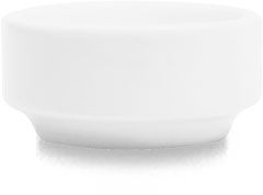 Ciotola Quadrata Burro 6 Cm Bit On The Side White - Churchill