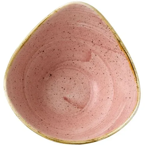 Ciotola Triangolare 15,3 Cm Stonecast Petal Pink - Churchill