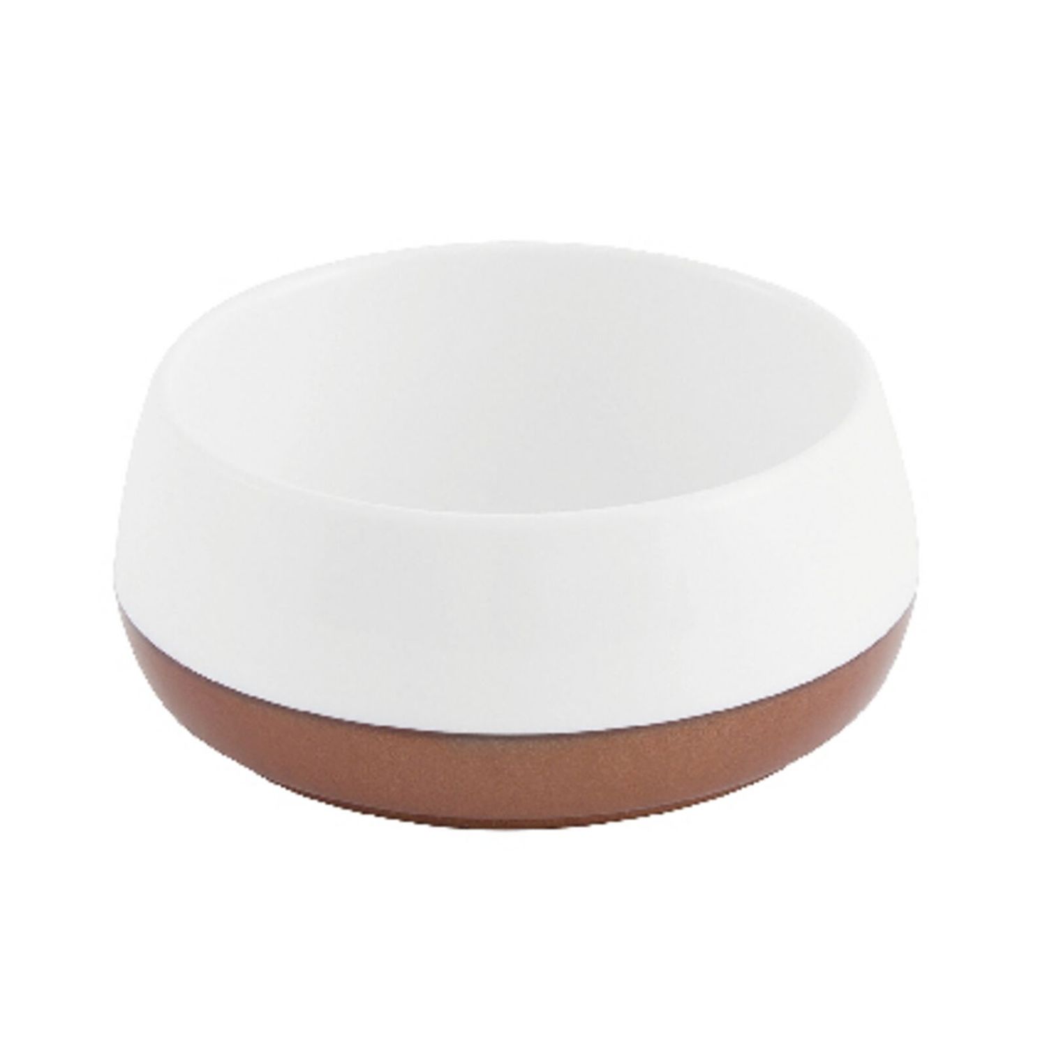 Ciotola 16 x 7 cm Melamina Two Tone Bianco - Arthur Krupp