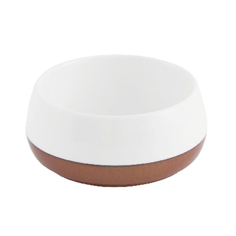 Ciotola 16 x 7 cm Melamina Two Tone Bianco - Arthur Krupp