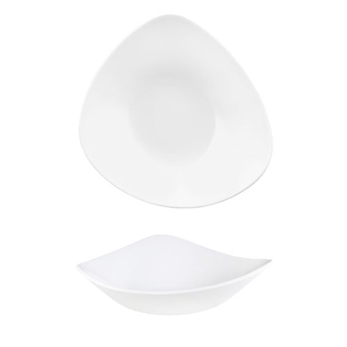 Ciotola Triangolare 23,5 Cm Vellum Semi Matte Glaze - Churchill