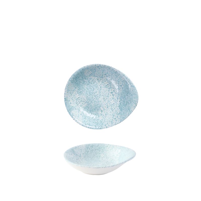 Ciotola 16 X 14,5 Cm Vintage Prints Med Tiles Aquamarine - Churchill