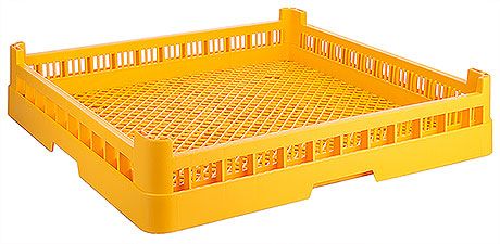 Cestello per lavastoviglie 50 x 50 cm Giallo - Contacto