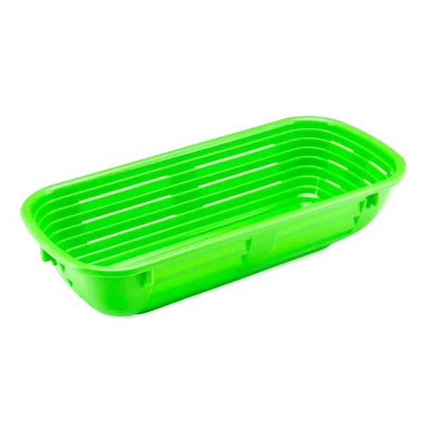 Cestino Rettangolare Lievitazione 27 x 12 cm Verde - Thermohauser