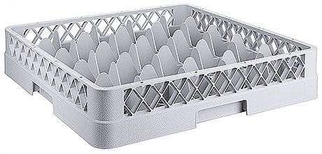 Cestello lavastoviglie per vetro/tazze 50 x 50 cm 25 scomparti - Contacto