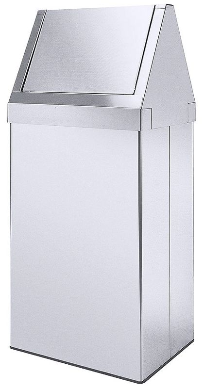 Cestino per rifiuti con coperchio basculante 70 l - Contacto