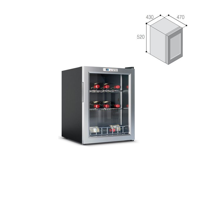Cantinetta vino a compressore DCW46 - Vitrifrigo