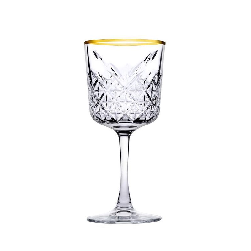 Calice Vino 33 cl Timeless Golden Touch - Pasabahce