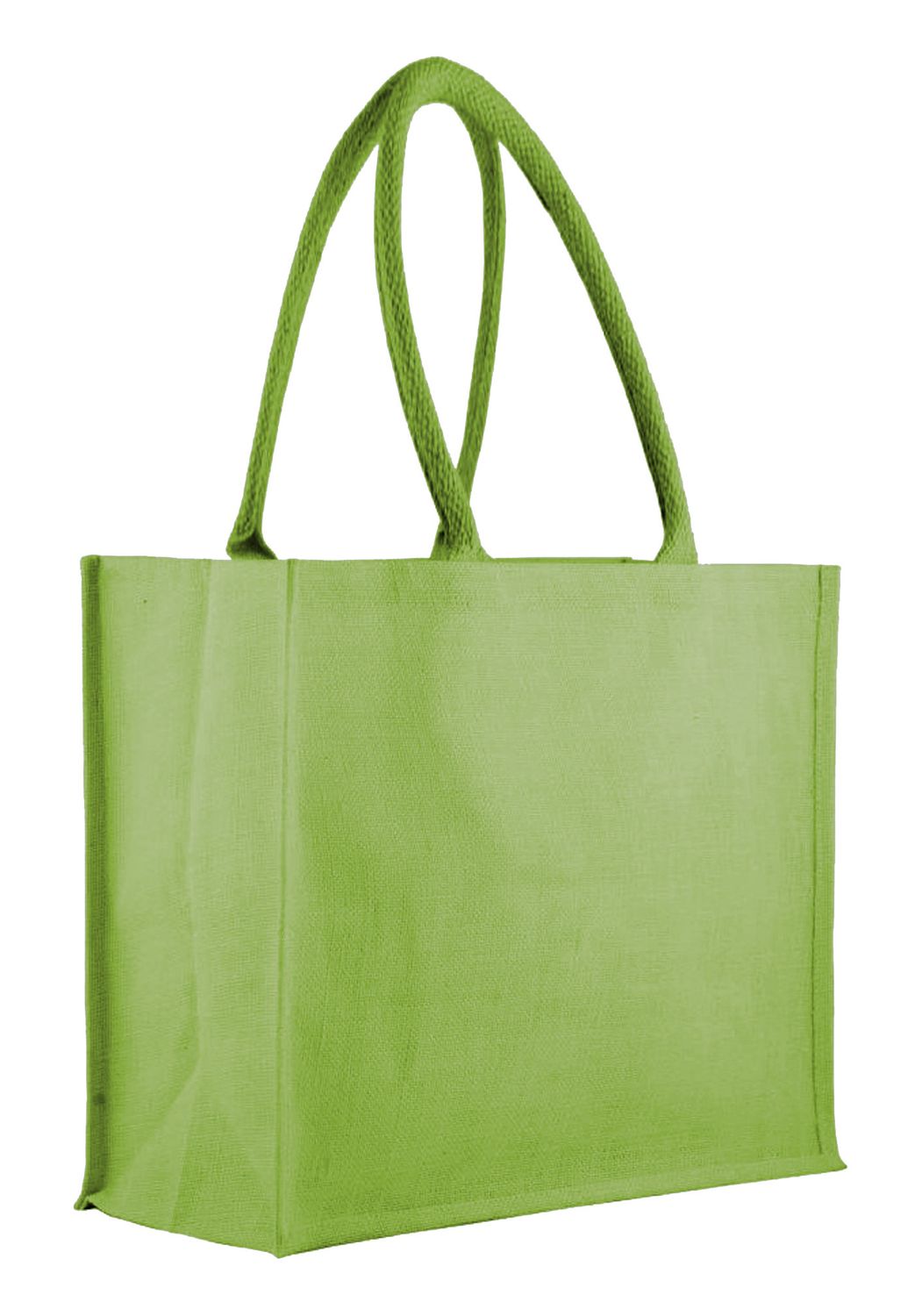 Borsa Juta Colorata 35hX45x15 cm Verde - Tirolix