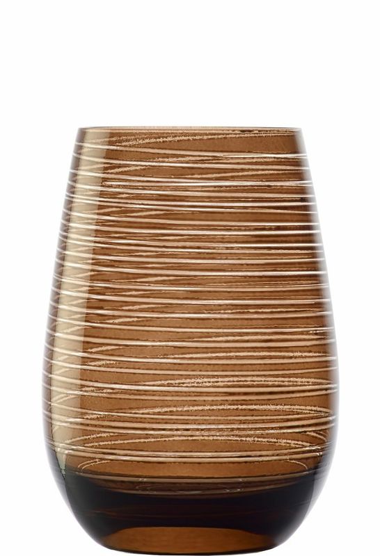 Bicchiere Marrone 46,5 cl Twister - Stölzle Lausitz
