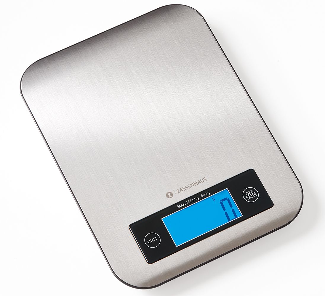 Bilancia Digitale Acciaio 21,5 cm Pure - Zassenhaus