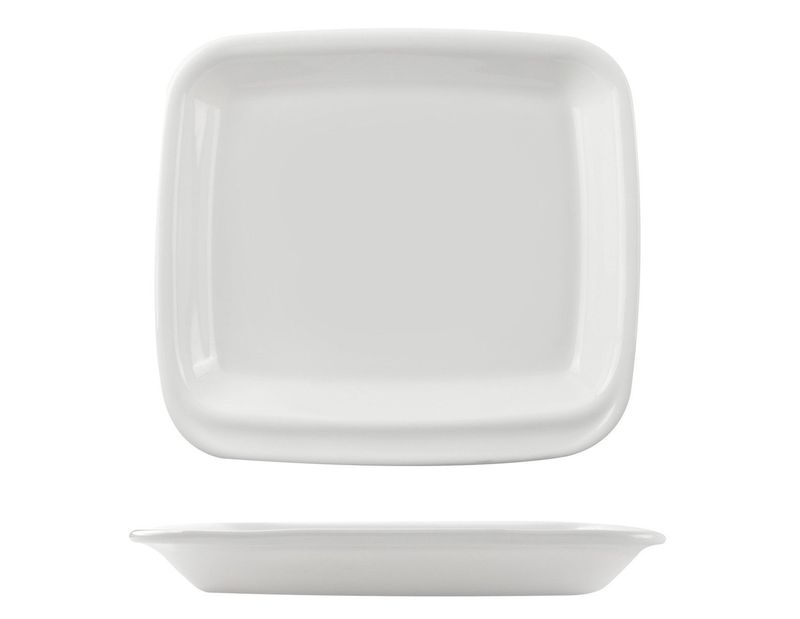 Bormioli Rocco - Piatto 17,6 x 16,2 cm Buffet Gastronorm