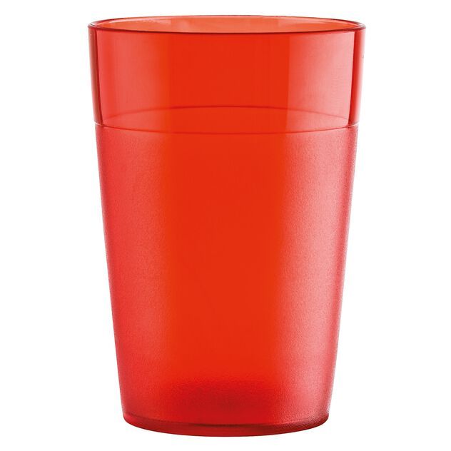 Bicchiere acqua 250 ml Rosso - Paderno