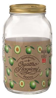 Barattolo Con Tappo 378 cl Quattro Stagioni - Bormioli Rocco