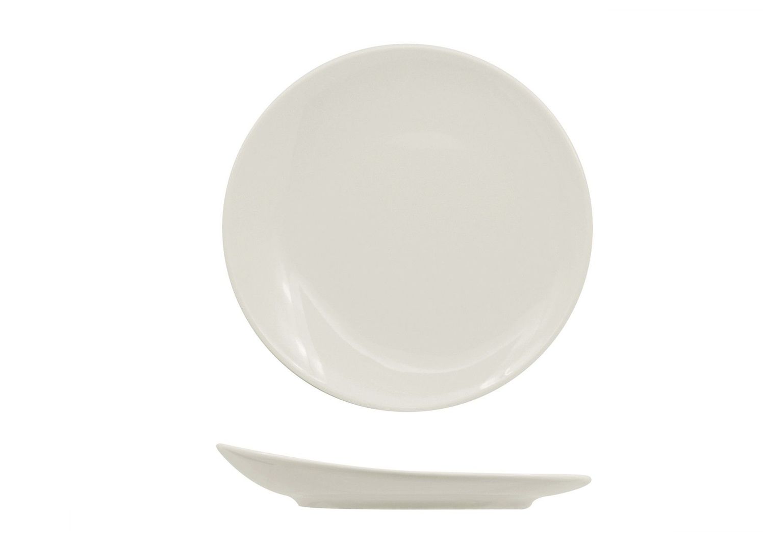 Ariane - Piatto piano assimetrico 18 cm Vital Coupe