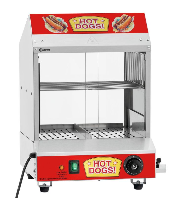 Bartscher - Macchina per hotdog a vapore WB1001