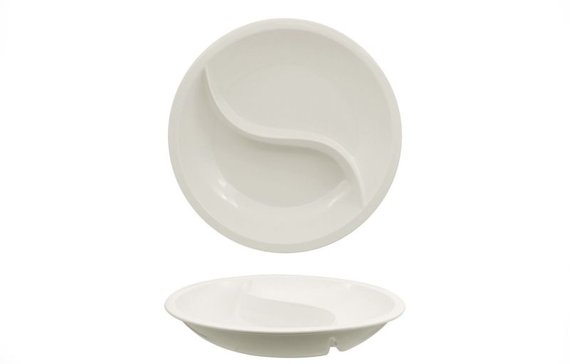 Ariane - Piatto gastronorm 2 scomparti 34 cm Buffet