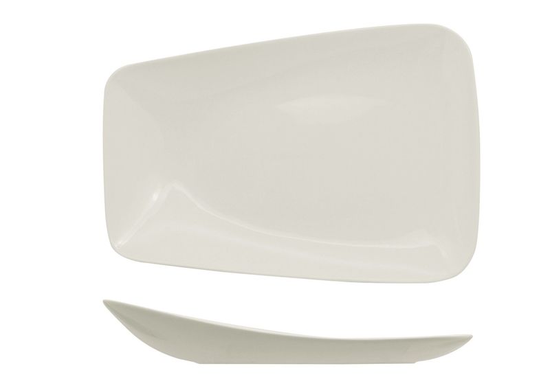 Ariane - Piatto piano asimmetrico 33 x 23 cm Vital Rectangle