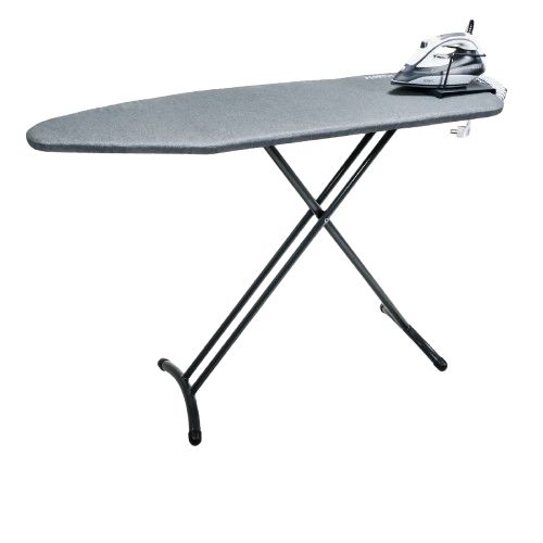 Asse da stiro con collegamento elettrico EU Mini-Pro Steamworks Argento 35 x 114 cm - Aliseo