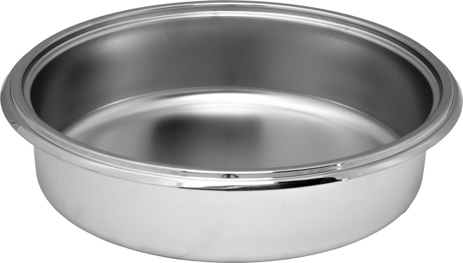 Bacinella per Scaldavivande in Acciaio Inox 18/10 Diam. 30 cm H. 8 cm - Cosmo - Abert