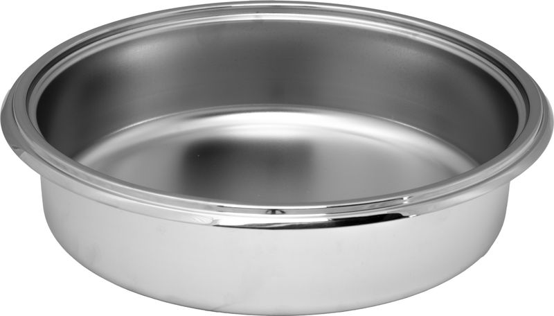 Bacinella per Scaldavivande in Acciaio Inox 18/10 Diam. 30 cm H. 8 cm - Cosmo - Abert