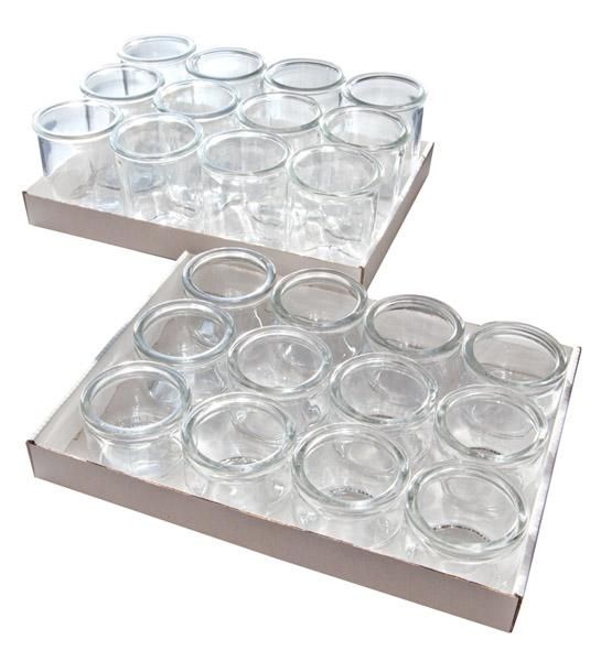 APS - Set da 12 bicchieri gourmet "Weck" 0,08L