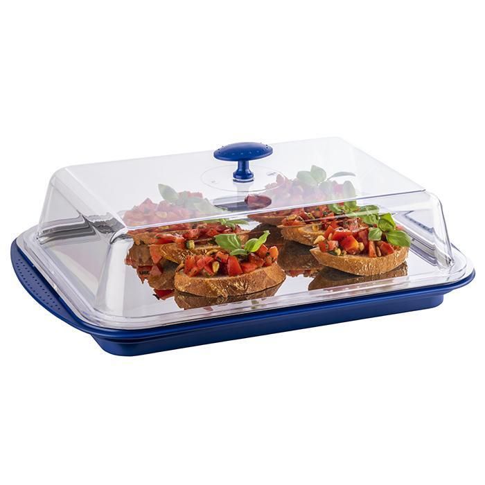 APS - Set vassoio termico 29 x 43 cm Blu