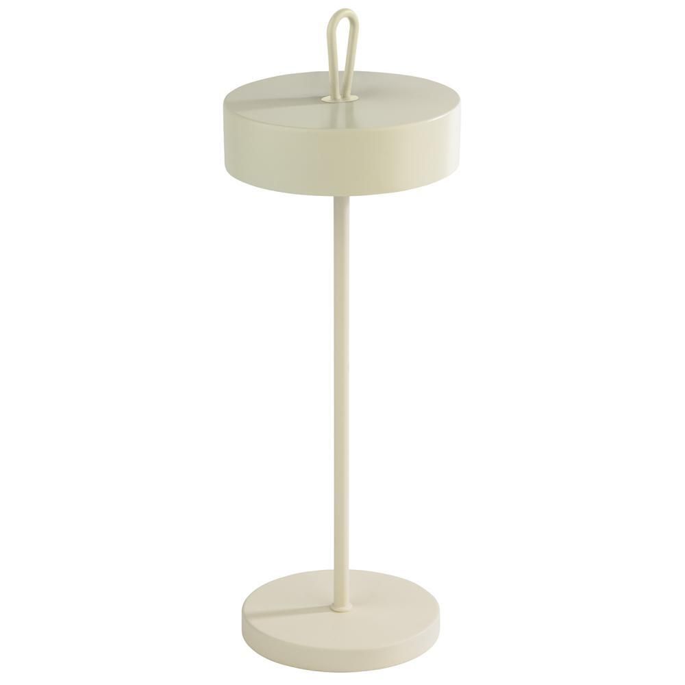 APS - Lampada da Tavolo "Cleo" 30,5 x 11 cm Bianco