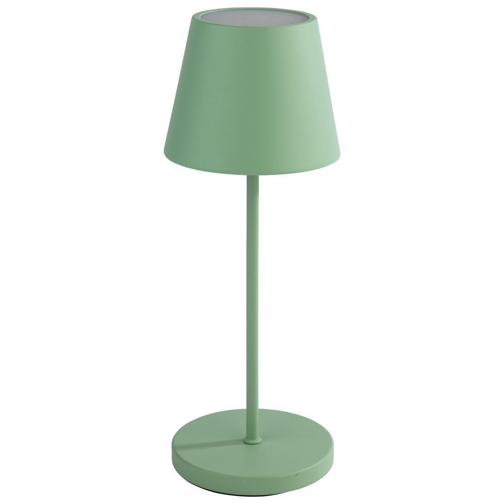 APS - Lampada da tavolo "Merle" 30,5 x 11 cm Verde