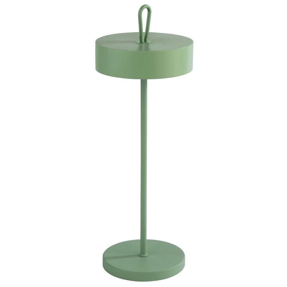 APS - Lampada da tavolo "Cleo" 30,5 x 11 cm Verde
