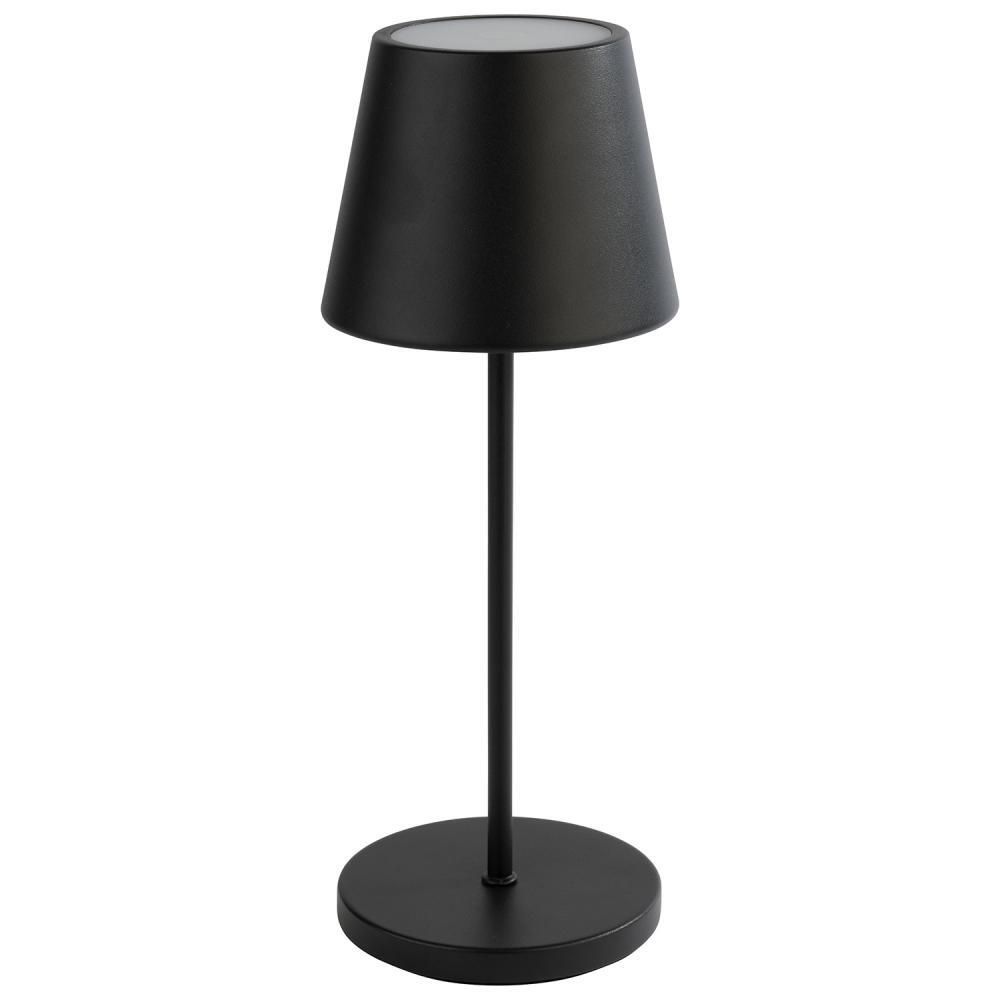 APS - Lampada da tavolo "Merle" 30,5 x 11 cm Nero