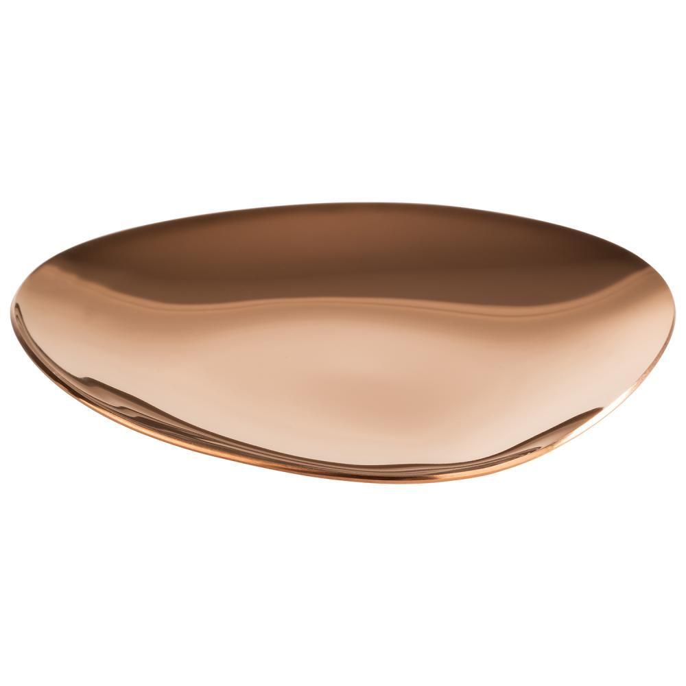 APS - Piattino 4 pz "Pebbles" 9 x 9 cm Rame