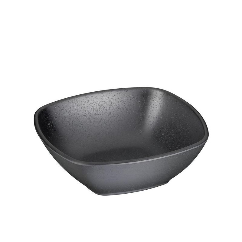 APS - Ciotola quadrata "Zen" 17,5 x 17,5 cm Nero