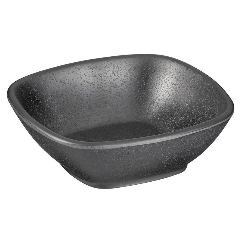 APS - Ciotola quadrata "Zen" 12 x 12 cm Nero