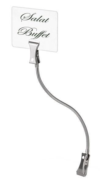 APS - Clip porta biglietti "Flexibel" 1,6 x 12 cm