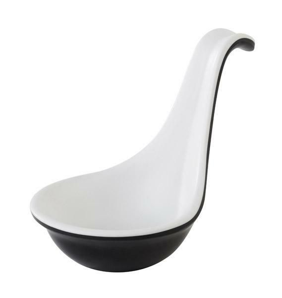 APS - Cucchiaio per finger food "Halftone" 5,5 x 10 cm