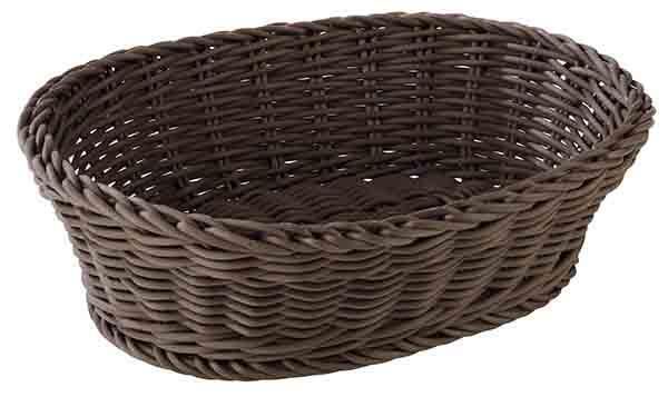 APS - Cesto ovale "Profi Line" 18 x 26 cm Marrone