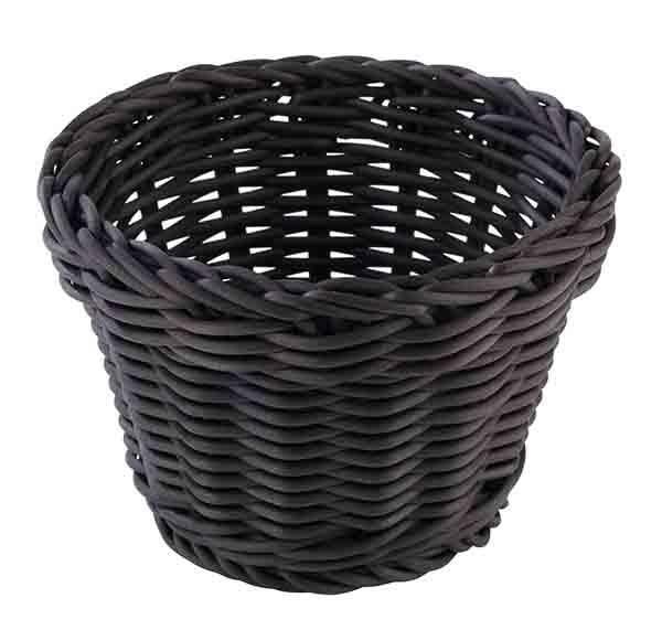 APS - Cesto rotondo "Profi Line" 13 cm Nero