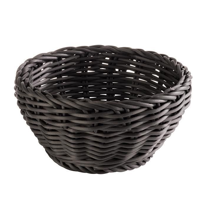 APS - Cesto rotondo "Profi Line" 16 cm Nero