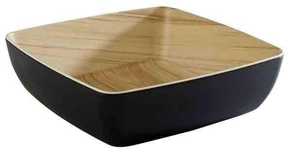 APS - Ciotola "Frida" 25 x 25 cm 2,65L Nero