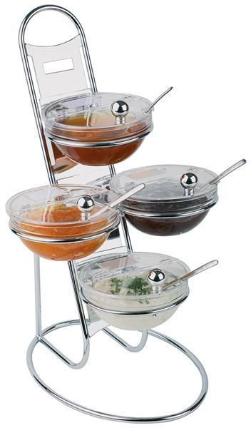 APS - Alzata a scala per buffet "Little" 30 x 30 cm