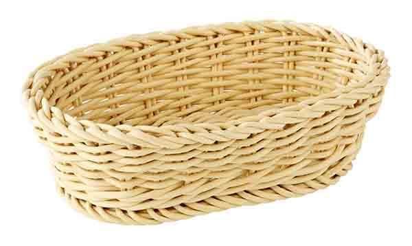 APS - Cesto ovale "Profi Line" 12 x 19 cm Beige Chiaro
