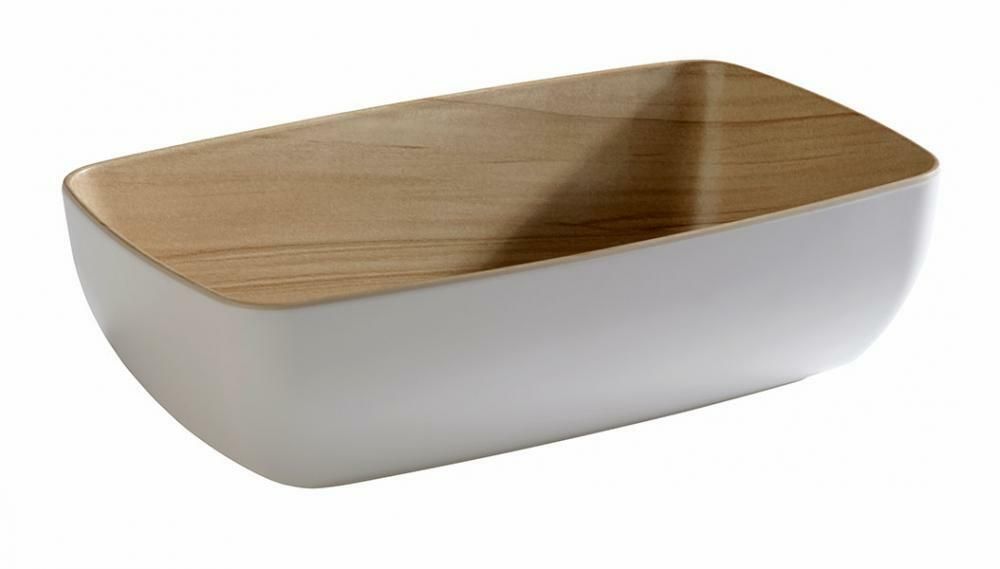 APS - Ciotola GN 1/4 "Frida" 16,2 x 26,5 1,8L Bianco